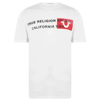 True Religion California T Shirt - White