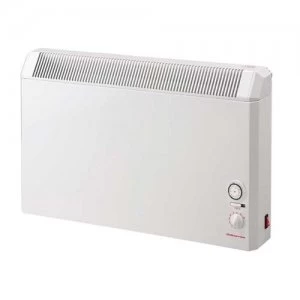 Elnur 2kW White Manual Electric Panel Heater 24 Hour Timer and Analogue Control