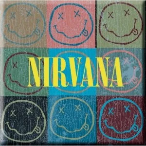 Nirvana - Smiley Blocks Fridge Magnet