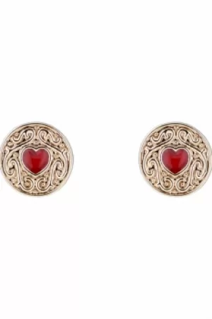 Ted Baker Brenaa: Biscuit Button Stud Earring