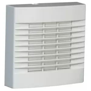 Airvent - Extractor Fan With Shutters Timer Controlled Kitchen Utility 150mm - White