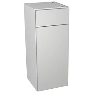 Wickes Vienna Grey Gloss Fitted Drawerline Base Unit - 300 mm
