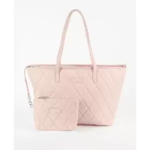 Barbour Witford Quilted Tote Bag - Cream