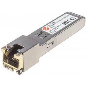Intellinet Gigabit RJ45 Copper SFP Optical Transceiver Module 1000Base-T (RJ-45) port 100m Equivalent to Cisco GLC-T Three Year Warranty