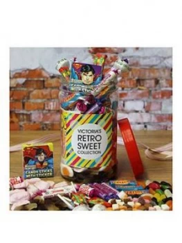 Personalised Retro Sweet Jar - Medium