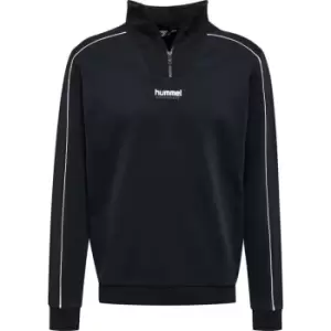 Hummel Lgc Wesley Half Zip Sweatshirt - Black