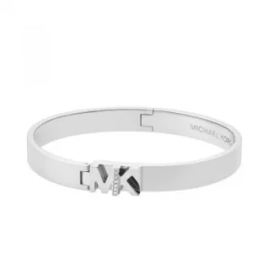 Ladies Michael Kors Silver Plated Iconic Bracelet
