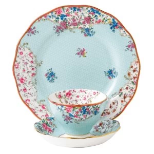 Royal Albert Sitting pretty teacup saucer 20cm plate