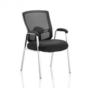 Sonix Portland Visitor With Arms Straight Leg Fabric Seat Mesh Back