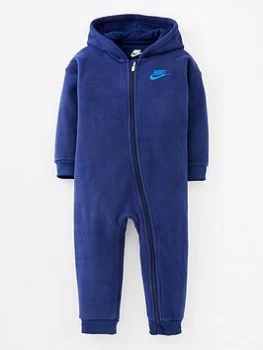 Boys, Nike Arctic Fleece Gifting Coverall - Blue Size 18 Months
