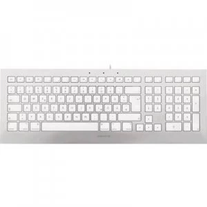 CHERRY Strait 3.0 for Mac USB keyboard German, QWERTZ, Macintosh Silver