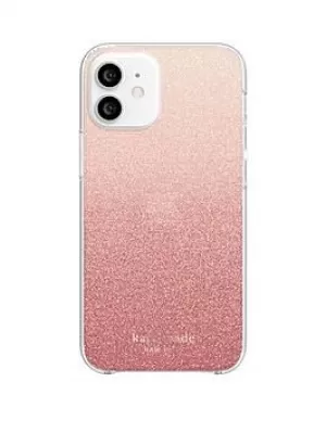 Kate Spade New York Protective Hardshell Case For Freshman - Glitter Ombre Sunset - iPhone 12 Mini