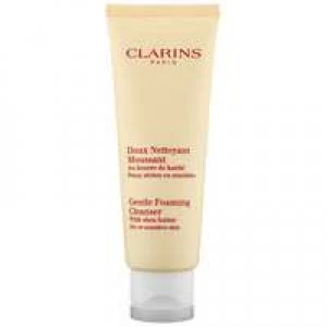 Clarins Cleansers and Toners Gentle Foaming Cleanser with Shea Butter Dry/Sensitive Skin 125ml / 4.4 oz.