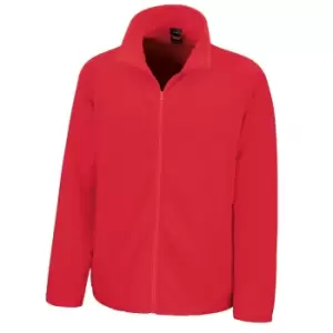 Result Core Mens Micron Anti Pill Fleece Jacket (M) (Red)