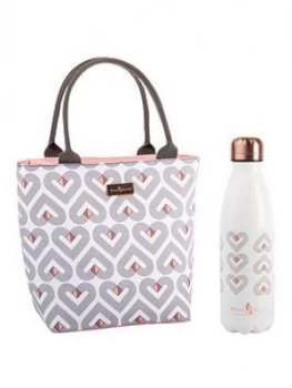 Beau & Elliot Vibe Insulated Lunch Tote With 500Ml Stainless Steel Drinks Bottle