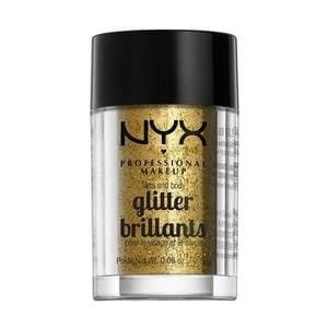 NYX Professional Makeup Face & Body Glitter - Gold