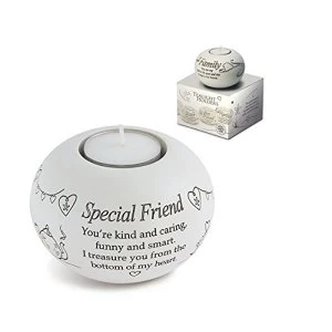 Said with Sentiment Tea Light Holders Special Friend