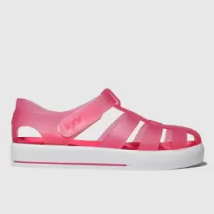 Igor Pink Star Girls Junior Sandals