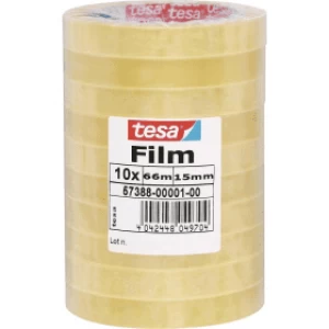 Tesa Standard Tape 15mm x 66m Transparent (10 rolls)