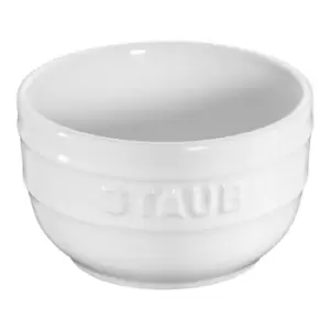Staub Ceramique 2-pcs round Ceramic Ramekin set pure-white