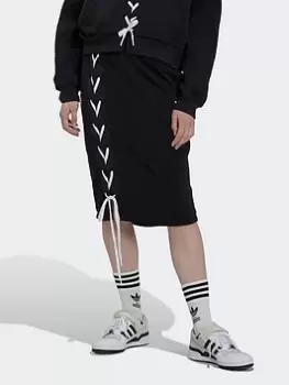adidas Originals Always Original Laced Skirt - Black, Size 32, Women