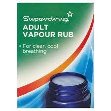 Superdrug Adult Vapour Rub 50g