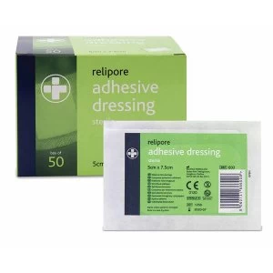 Reliance Medical Relipore - 5cm x 7.5cm - Pack of 50
