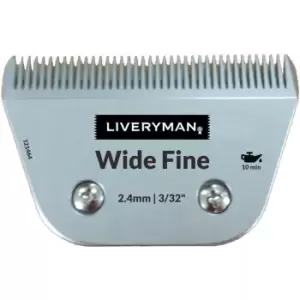 Liveryman A5 Wide Fine Blade - Silver