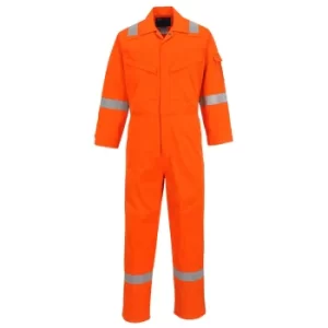 Araflame Mens Gold Flame Resistant Overall Orange 38" 32"