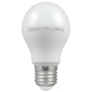 Crompton LED GLS ES E27 Thermal Plastic Dusk till Dawn 9.5W - Warm White