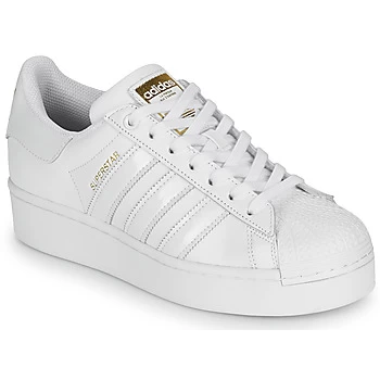 adidas SUPERSTAR BOLD W womens Shoes Trainers in White,4.5,5,6,6.5,7