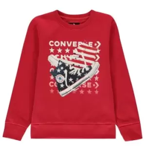 Converse Am Crew Sweater - Red