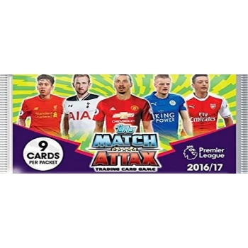 Match Attax EPL 2016/2017 Trading Card Booster Box - 50 Packs