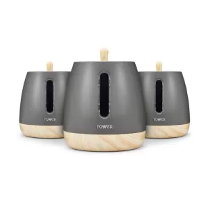 Tower Scandi 3 Piece Canister Set