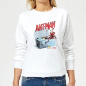 Marvel Bathing Ant Womens Sweatshirt - White - L