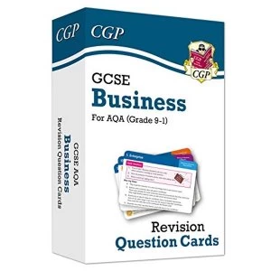New Grade 9-1 GCSE Business AQA Revision Question Cards Mixed media product Books, CGP