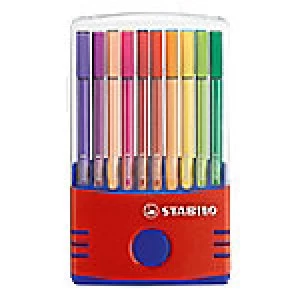 Stabilo 6820-04 Pen 68 fineliner felt colouring pens parade set -20 - assorted
