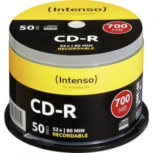 Intenso 1001125 Blank CD-R 80 700 MB 50 pc(s) Spindle