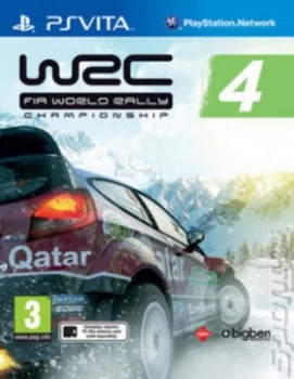 WRC FIA World Rally Championship 4 PS Vita Game
