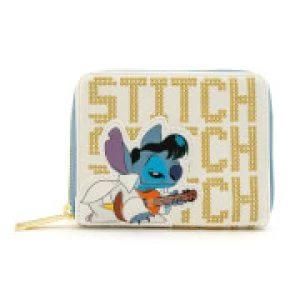 Loungefly Disney Lilo and Stitch Elvis Stitch Zip Around Wallet