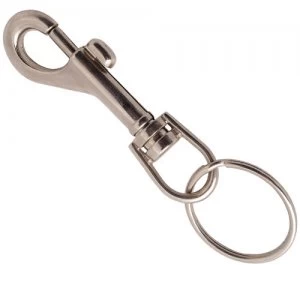 Select Hardware Key Ring Hipster Nickel Plated 1 Pack