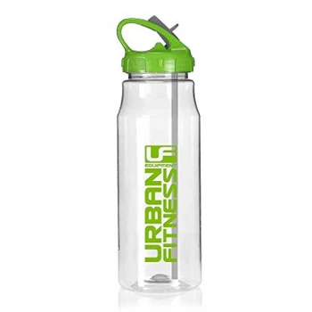 Urban Fitness Hydro Water Fitness Drink Bottle Clear/Green 700ml