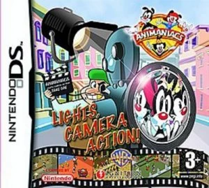 Animaniacs Lights Camera Action Nintendo DS Game