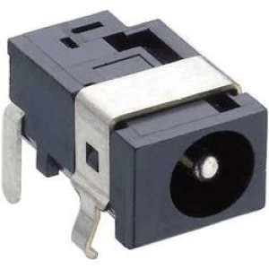 Low power connector Socket horizontal mount 5.15mm 1.65 mm