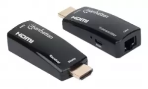 Manhattan 1080p@60Hz Compact HDMI over Ethernet Extender Kit,...