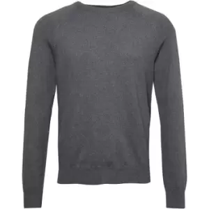 French Connection Stretch Cotton Crew Neck Jumper - Grey