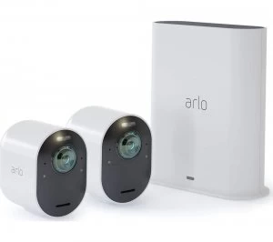 ARLO Ultra VMS5240-100EUS 4K Ultra HD WiFi Security Camera Kit - 2 Cameras