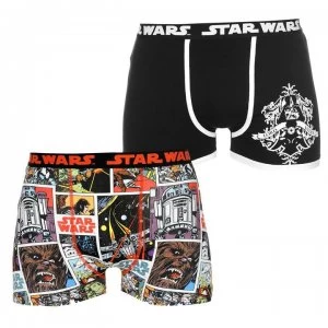 Character 2 Pack Boxers Mens - Star Wars