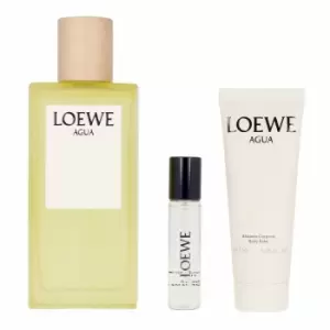 Loewe Agua de Loewe Gift Set 100ml Eau de Toilette + 40ml Body Balm + 10ml Eau de Toilette