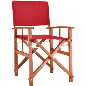 Deuba - Cannes Directors Chairs Colour Choice Red
